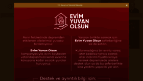 What Sanayi.gov.tr website looked like in 2023 (1 year ago)