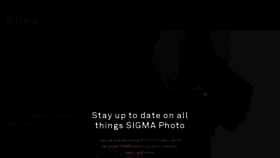 What Sigmaphoto.com website looked like in 2023 (1 year ago)