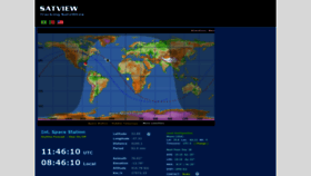 What Satview.org website looked like in 2023 (3 years ago)