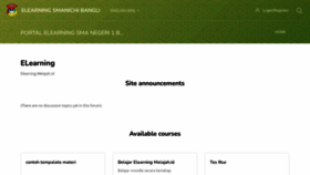 What Sman1bangli.melajah.id website looked like in 2023 (1 year ago)