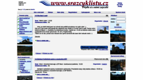 What Srazcyklistu.cz website looked like in 2023 (1 year ago)