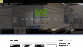 What Skp-gmbh.com website looked like in 2023 (1 year ago)