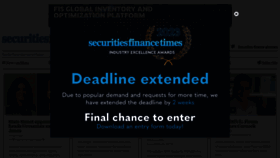 What Securitiesfinancetimes.com website looked like in 2023 (1 year ago)