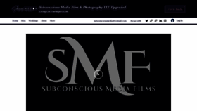 What Subconsciousmedia.org website looked like in 2023 (1 year ago)