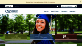 What Smccd.edu website looked like in 2023 (1 year ago)