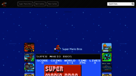 What Supermario-bros.co website looked like in 2023 (1 year ago)