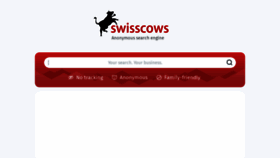 What Swisscows.com website looked like in 2023 (1 year ago)