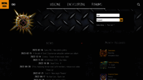 What Spirit-of-metal.com website looked like in 2023 (1 year ago)
