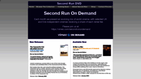 What Secondrundvd.com website looked like in 2023 (1 year ago)