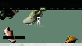 What Sweats.co.kr website looked like in 2023 (1 year ago)