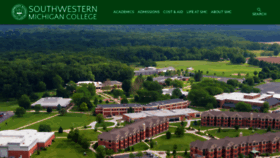 What Swmich.edu website looked like in 2023 (1 year ago)