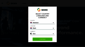 What Skikk.eu website looked like in 2023 (1 year ago)