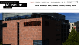 What Stadtgeschichtliches-museum-leipzig.de website looked like in 2023 (1 year ago)