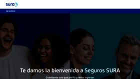 What Segurossura.com.co website looked like in 2023 (1 year ago)