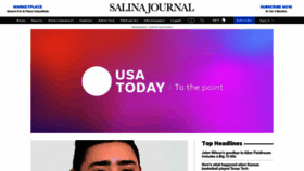 What Salina.com website looked like in 2023 (1 year ago)