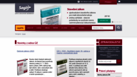 What Sagit.cz website looked like in 2023 (2 years ago)