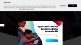 What Santillanacompartir.com.co website looked like in 2023 (1 year ago)