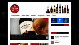 What Sherrynotes.com website looked like in 2023 (1 year ago)
