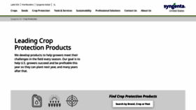 What Syngentacropprotection.com website looked like in 2023 (1 year ago)