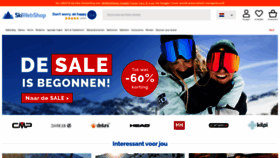 What Skiwebshop.nl website looked like in 2023 (1 year ago)