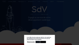 What Sdv.fr website looked like in 2023 (1 year ago)