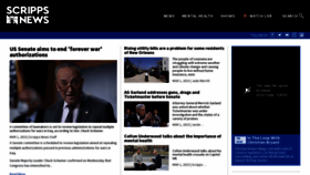 What Scrippsnews.com website looked like in 2023 (1 year ago)
