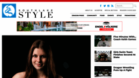 What Southlakestyle.com website looked like in 2023 (1 year ago)