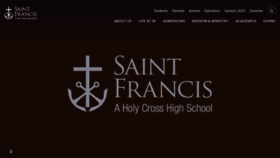 What Sfhs.com website looked like in 2023 (1 year ago)