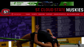 What Scsuhuskies.com website looked like in 2023 (1 year ago)