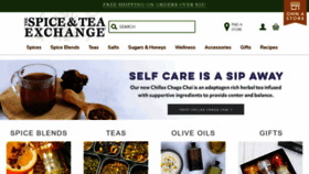 What Spiceandtea.com website looked like in 2023 (1 year ago)