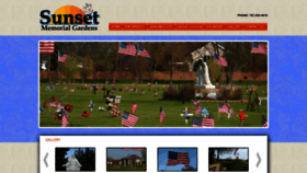 What Sunsetmemorialfargo.com website looked like in 2023 (1 year ago)
