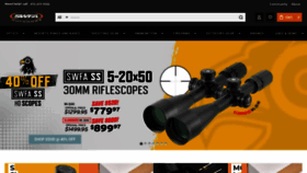 What Swfa.com website looked like in 2023 (1 year ago)