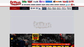 What Sabah.com.tr website looked like in 2023 (2 years ago)