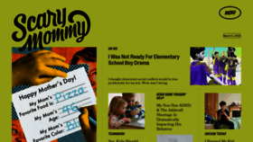 What Scarymommy.com website looked like in 2023 (1 year ago)