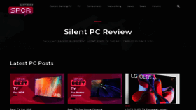 What Silentpcreview.com website looked like in 2023 (1 year ago)