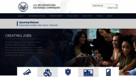 What Sec.gov website looked like in 2023 (1 year ago)