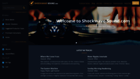 What Shockwave-sound.com website looked like in 2023 (1 year ago)