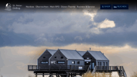 What St-peter-ording.de website looked like in 2023 (1 year ago)