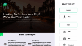 What So.city website looked like in 2023 (1 year ago)