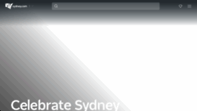 What Sydney.com website looked like in 2023 (1 year ago)
