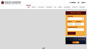 What Swissgarden.com website looked like in 2023 (1 year ago)