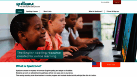 What Spellzone.com website looked like in 2023 (2 years ago)