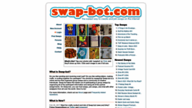 What Swap-bot.com website looked like in 2023 (1 year ago)