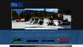 What Snowmobile.org website looked like in 2023 (1 year ago)