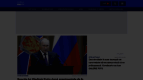 What Stirileprotv.ro website looked like in 2023 (1 year ago)