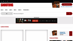 What Shootingtimes.com website looked like in 2023 (1 year ago)