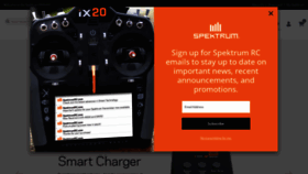 What Spektrumrc.com website looked like in 2023 (1 year ago)