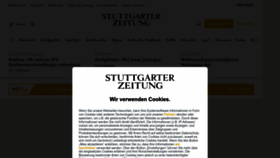 What Stuttgarter-zeitung.de website looked like in 2023 (1 year ago)