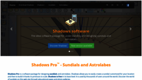 What Shadowspro.com website looked like in 2023 (1 year ago)