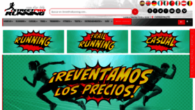 What Streetprorunning.com website looked like in 2023 (1 year ago)